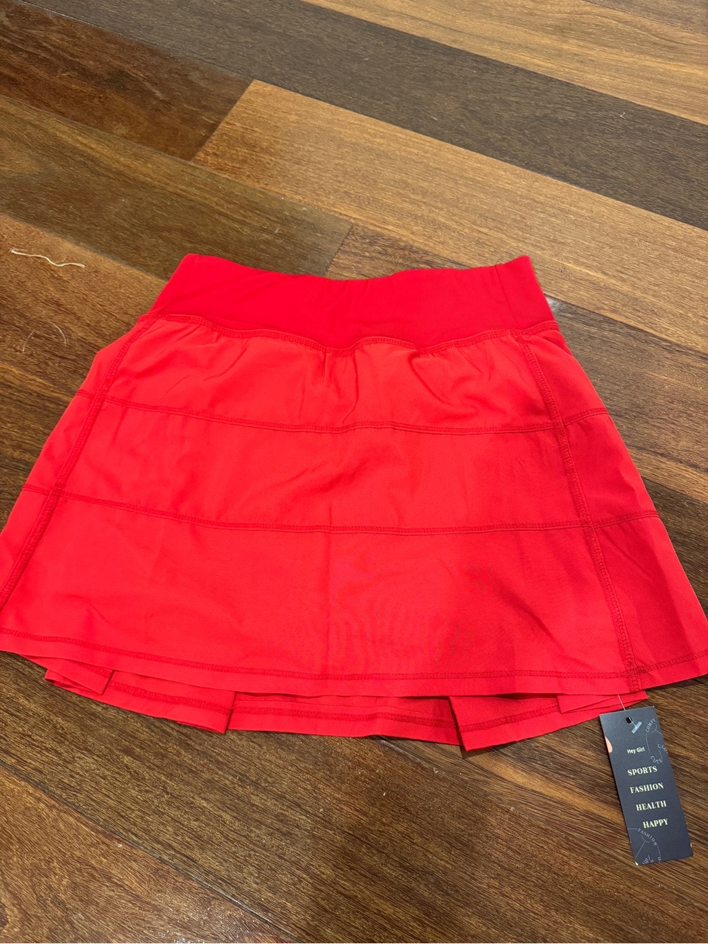 Red Women's Athletic Skort - Brand Unknown